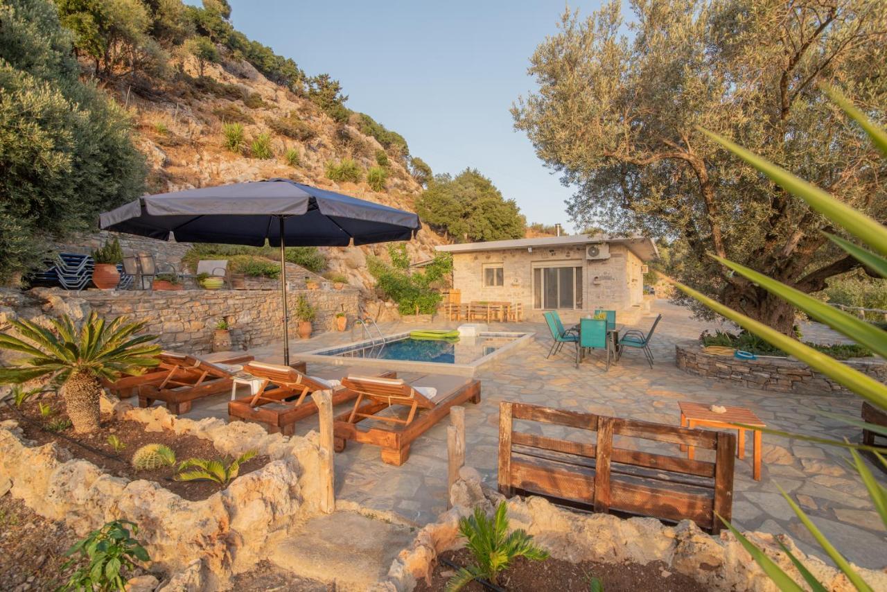 Cretan Nature Villa Alexandra Zarós Exterior foto